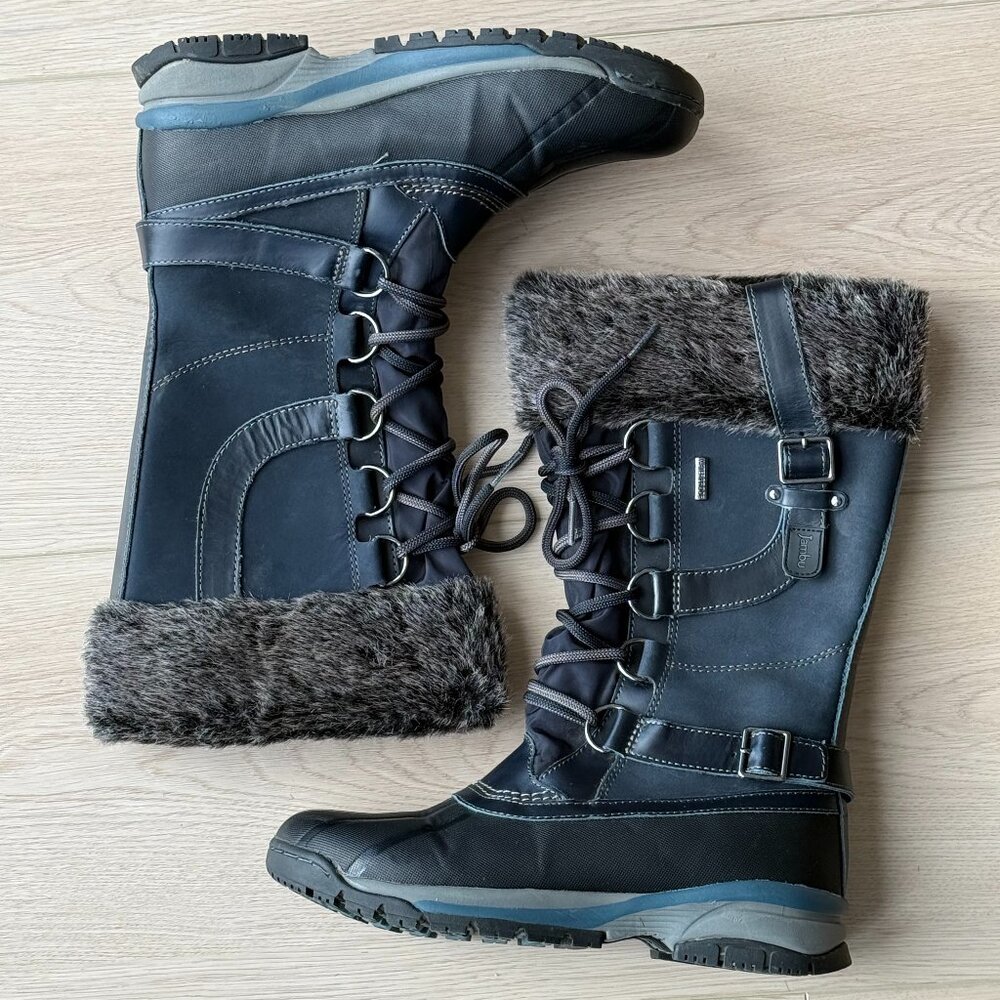 Jambu Wisconsin Waterproof Snow Boots with faux fur